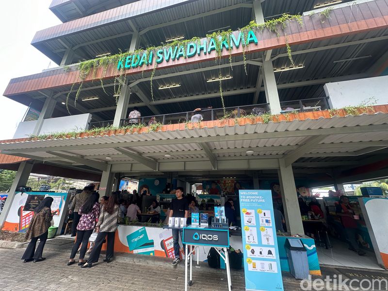 Kantin 4 Lantai Ini Tampung 74 Tenant Makanan Kaki Lima Favorit Karyawan