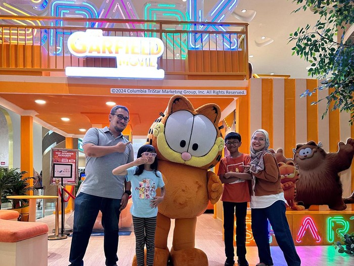 Karakter Garfield di Senayan Park