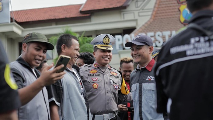Kasatlantas Polresta Banyuwangi Kompol Amar Hadi Susilo