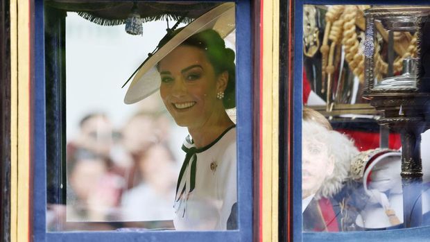 Kate Middleton Tampil Perdana di Publik, Hadiri Ultah Raja Charles