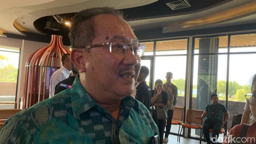 Kepala Dinas Komunikasi, Informatika dan Statistika Bali Gede Pramana di UID Bali Campus Kura-Kura Bali, Denpasar, Sabtu (15/6/2024).