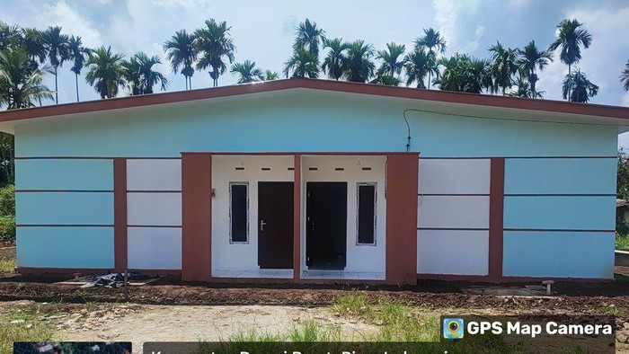 Tampilan depan rumah Lestari Indah