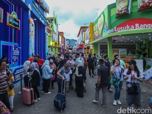 Main ke PRJ saat HUT Jakarta ke-497, Doa Warga: Semoga Macetnya Berkurang