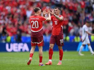Hungaria Vs Swiss: Granit Xhaka dkk Menang 3-1