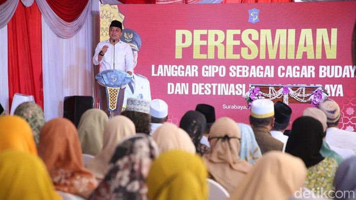 Peresmian langgar Gipo Surabaya