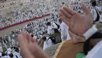 Potret Suasana Wukuf di Arafah
