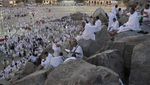 Potret Suasana Wukuf di Arafah