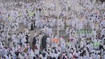 Potret Suasana Wukuf di Arafah