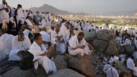 Ritual di Gunung Arafat yang dikenal dengan bukit rahmat dianggap sebagai puncak ibadah haji.