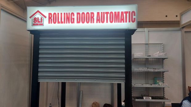 Rolling door otomatis