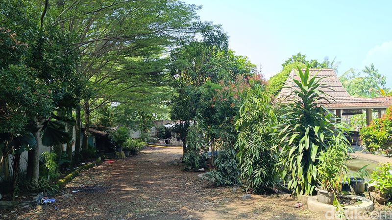 Rumah lokasi ledakan di Klapanunggal, Bogor
