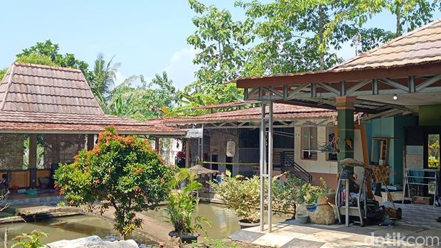 Rumah lokasi ledakan di Klapanunggal, Bogor