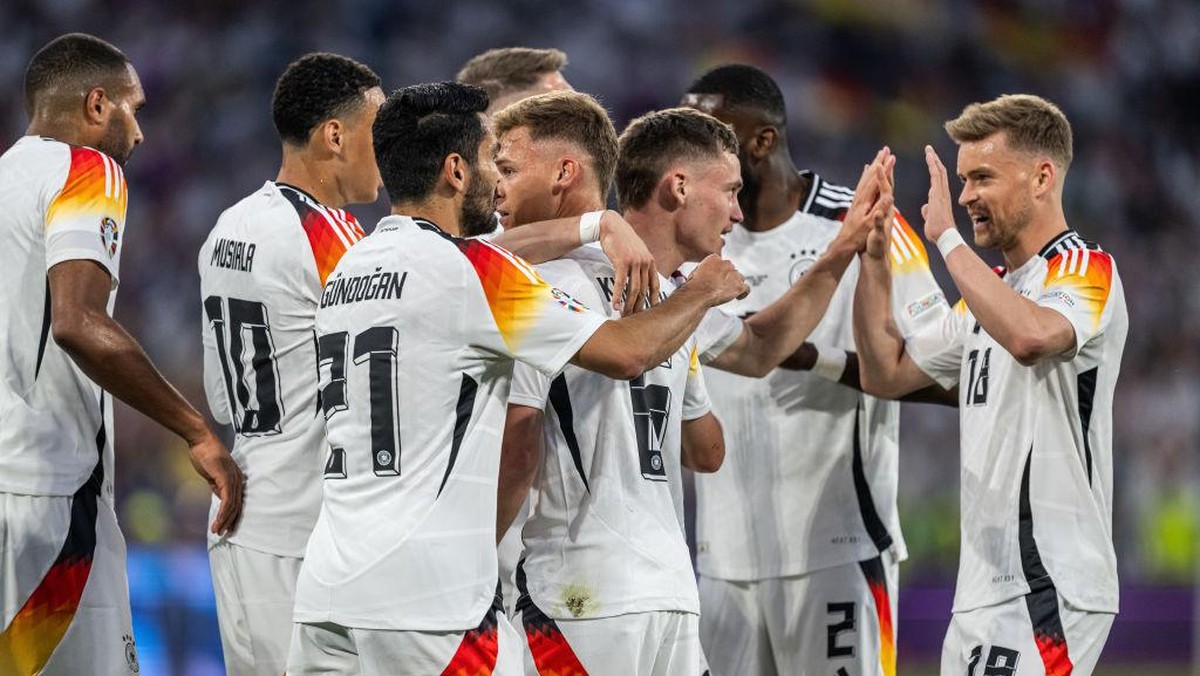 Timnas Jerman dijagokan menang atas Timnas Denmark. (Foto: Getty Images/Markus Gilliar - GES Sportfoto)
