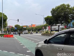 Awas Pada Nabrak! Traffic Light Dekat Istana Presiden Ini Mati
