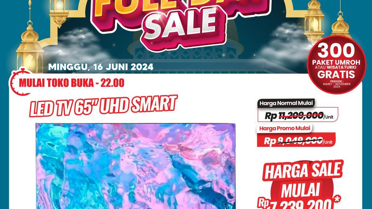 Promo Full Day Sale