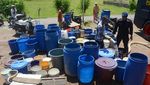 Warga Lhoknga Terdampak Kekeringan Dapat Bantuan Air Bersih