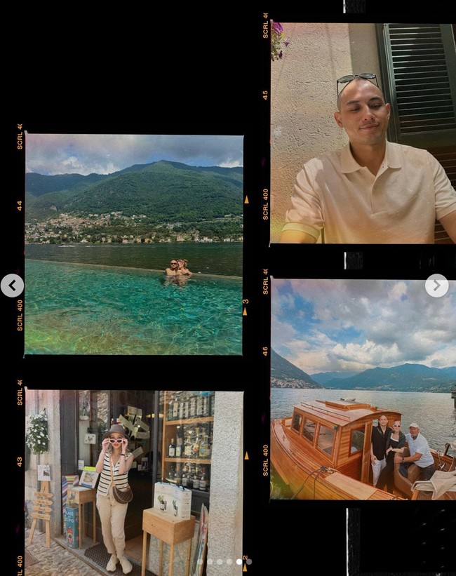 Dalam beberapa foto unggahannya juga terlihat BCL pamer kemesraan dengan sang suami. Seperti momen saat keduanya tengah berada di dalam kolam renang sambil menikmati indahnya pemandangan yang asri. Foto: Instagram/@itsmebcl