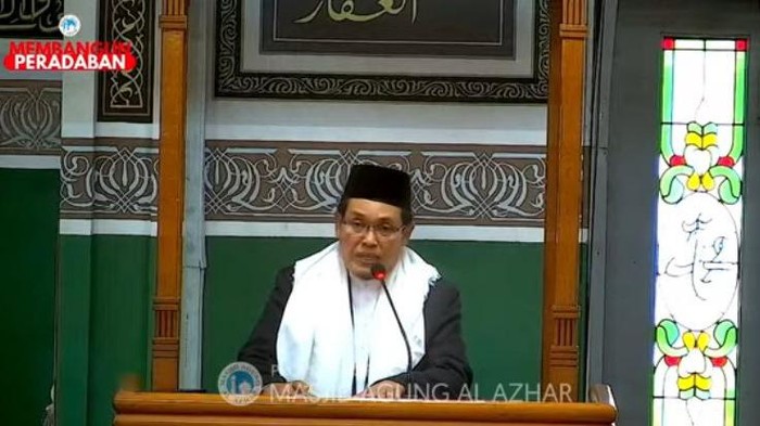 Khotib Ustaz Anwar R Prawira (tangkapan layar)