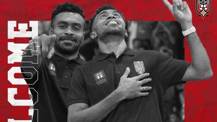 Malut United memperkenalkan Yakob Sayuri dan Yance Sayuri sebagai pemain barunya di Liga 1 2024/2025.