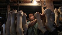Stok daging sapi dilaporkan cukup aman menjelang Idul Adha.