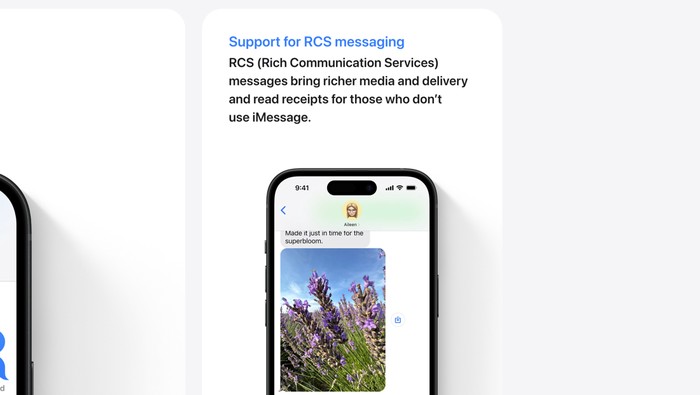RCS di iOS 18