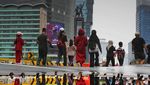 Suasana CFD Jakarta Jelang Idul Adha
