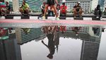 Suasana CFD Jakarta Jelang Idul Adha
