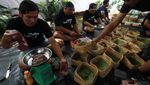 Bye Plastik! Ada Bungkus Daging Kurban Ramah Lingkungan dari Bambu