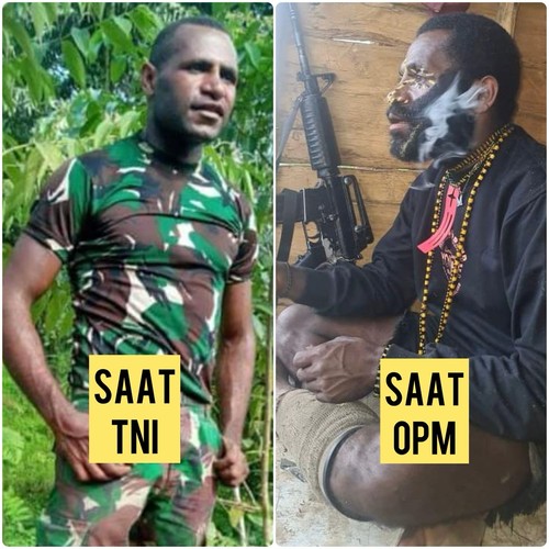 Danis Murib, Anggota OPM yang tewas ditembak mati aparat TNI-Polri di Paniai, Papua Tengah.