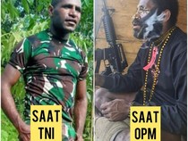 Desertir TNI Danis Murib Ditembak Mati Setelah Membelot ke OPM