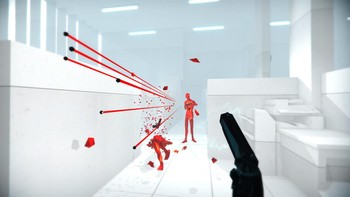 Superhot dikembangkan oleh Superhot Team, rilis 25 Februari 2016, dan tersedia di PC, PS4, Switch, dan Xbox One. Foto: (Steam).