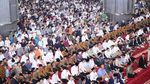 Gaya AHY Salat Id di Istiqlal