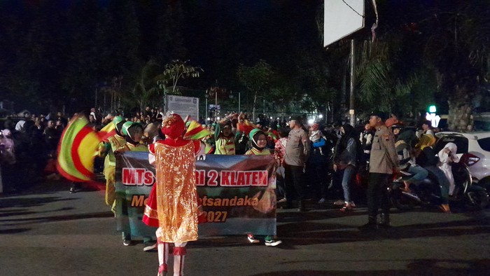 Gelaran takbiran di Kabupaten Klaten, Minggu (16/6/2024).