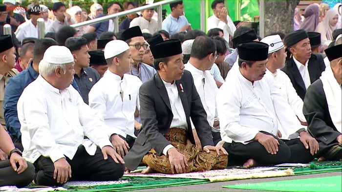 Presiden Jokowi Laksanakan Ibadah Idul Adha di Landmark Ikonik Semarang