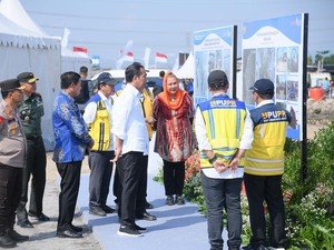 Warga Senang Jokowi Cek Proyek Tanggul Laut di Tambaklorok Semarang