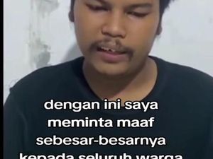 Teyeng Wakatobi, Garang di Konten Sukolilo Bos-Kalem Minta Maaf