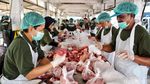 Melihat Puluhan Hewan Kurban Dipotong di RPH Surabaya