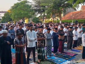 Sebelum Salat Id, Ribuan Jemaah di Klaten Gelar Salat Gaib untuk Palestina