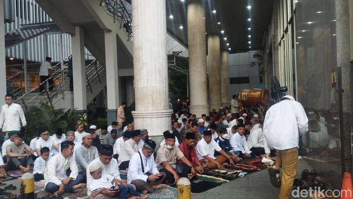 Salat Idul Adha 2024 di Balai Kota Jakarta, 17 Juni 2024. (Brigitta Belia Permata Sari/detikcom)