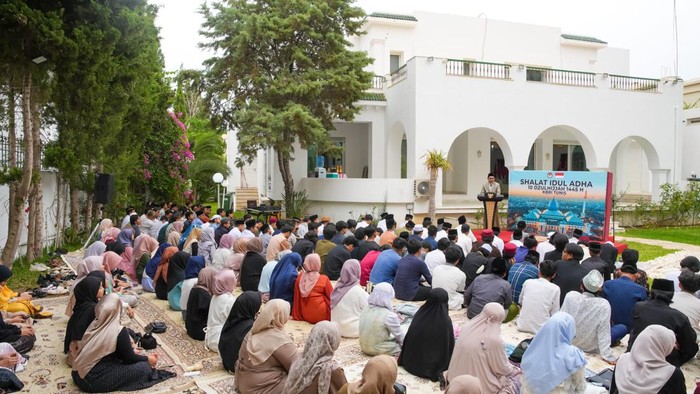 Perayaan Idul Adha di Tanah Tunis: KBRI Tunis Gelorakan Ukhuwah dan Solidaritas