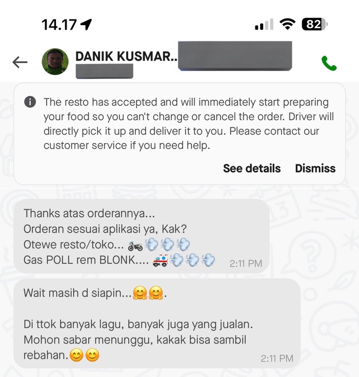 Sopir ojol kocak