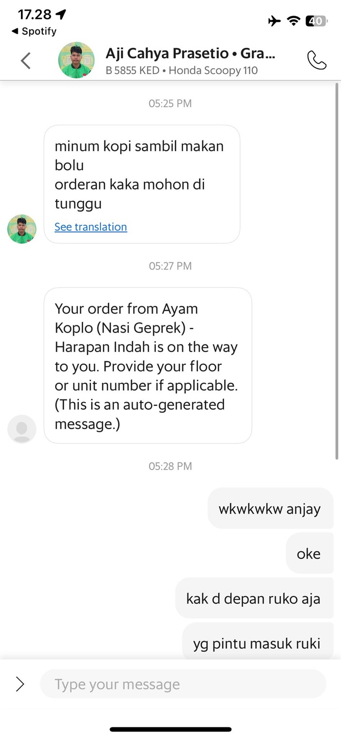 Sopir ojol kocak Sopir ojol kocak
