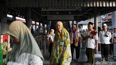 Suasana Hari Raya Idul Adha di Kampung Bandan