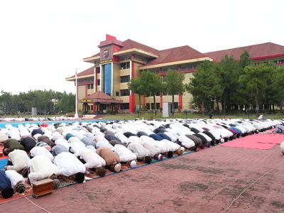Polda Sumut Rayakan idul Adha dan Berkurban Ratusan Ekor Hewan