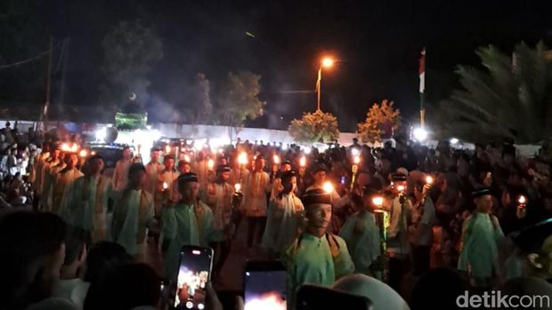Takbir Keliling Idul Adha di Aceh. (Agus Setyadi/detikSumut)