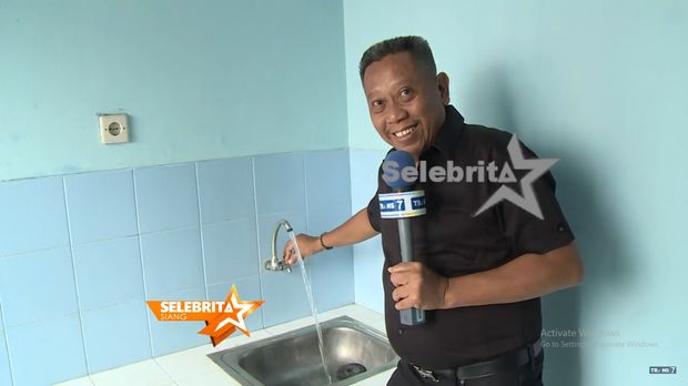 Tampilan salah satu kontrakan Tukul Arwana.
