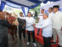 Tebar Ratusan Ekor Hewan Kurban se-Indonesia
