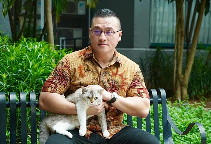 Anggota DPRD DKI Jakarta dari Fraksi PDI Perjuangan, Hardiyanto Kenneth.