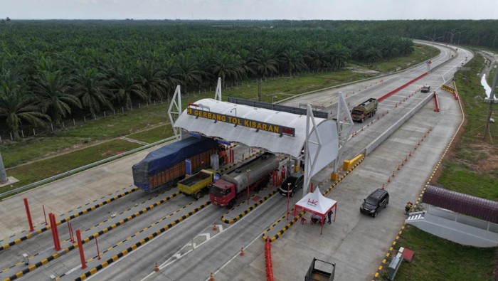 Tarif Tol Lima Puluh-Kisaran, pada ruas Tol Trans Sumatera berlaku mulai besok 19 Juni pukul 00.00.