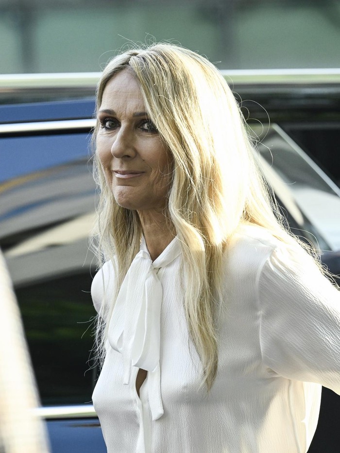 Celine Dion, right, and son René-Charles Angélil attend the Amazon MGM Studios special screening of I Am: Celine Dion at Alice Tully Hall on Monday, June 17, 2024, in New York. (Photo by Evan Agostini/Invision/AP)